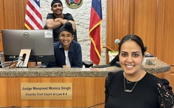 Monika Singh of Indian origin created history in America, became the first woman Sikh judge