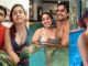 Aamir Khan's daughter played a strange game wearing a blue deep neck top, shared a new video with her fiance