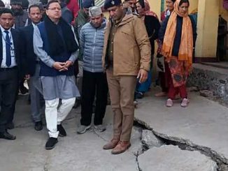 Protest against demolition of cracked hotels and houses in Joshimath, Uttarakhand Chief Minister Pushkar Singh Dhami told the plan