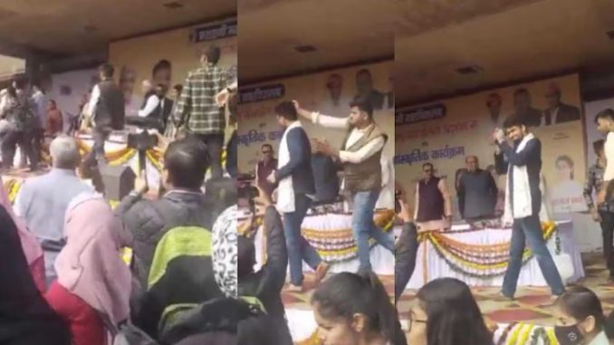 Who is RU President Nirmal Chowdhary, whom ABVP leader slapped in front of Union Minister