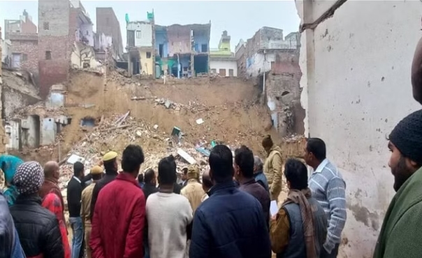 Just now: Horrific accident in UP, entire locality destroyed, chaos created, see here
