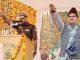 Minister Sanjeev Balyan hoisted tricolor in Muzaffarnagar, took salute