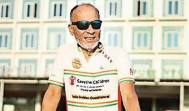 37 days, 6 thousand kilometers: 66 year old man traveled across the country by bicycle for the education of poor children