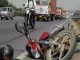 Horrific accident in Muzaffarnagar: painful death of uncle-nephew, bike crushed by truck