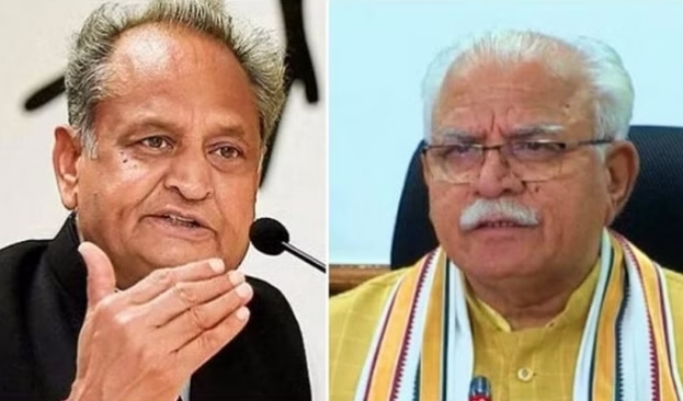 Ashok Gehlot clashed with Haryana CM on old pension, said: What...
