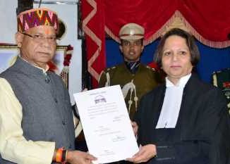 Shiv Pratap Shukla took oath as the 29th Governor of Himachal