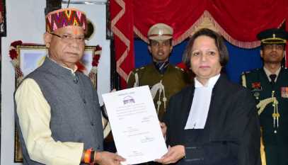 Shiv Pratap Shukla took oath as the 29th Governor of Himachal