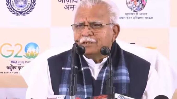 Country will go bankrupt if 'OPS' is implemented: CM Khattar