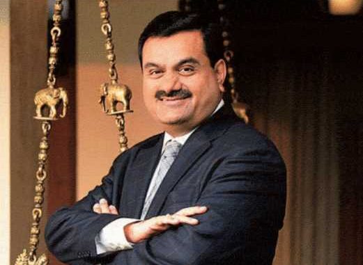 Where did the Adani group get the tonic from which shares jumped 15%