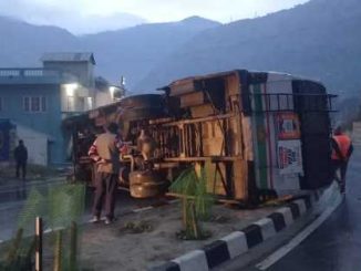 Just now: Himachal bus full of passengers met with an accident; 14 passengers were on board
