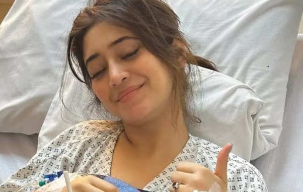 Fans were horrified to see Shivangi Joshi lying on the hospital bed