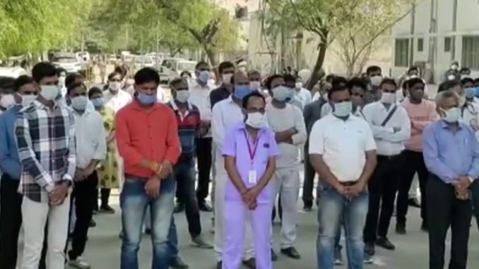 The threat of corona looms again in Rajasthan! Deputy Nursing Officer died of Corona in Bhilwara
