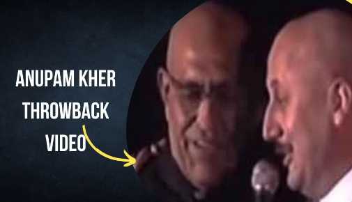 'If you don't, comb and oil are all useless...' When Anupam Kher made fun of his baldness on stage with Amrish Puri!
