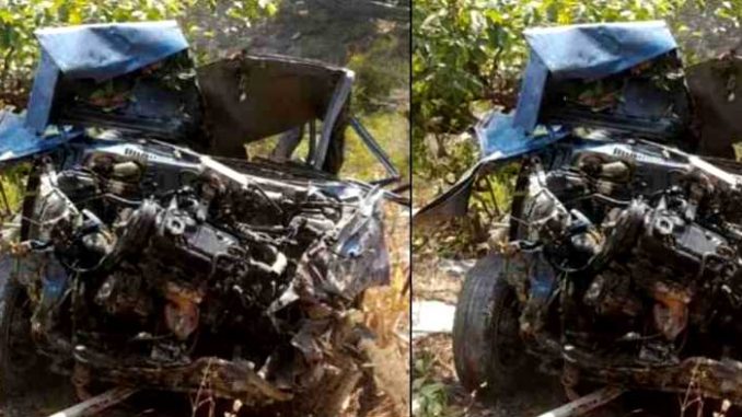 Horrific accident in Uttarakhand, car fell into a deep gorge..3 people died on the spot, 2 serious
