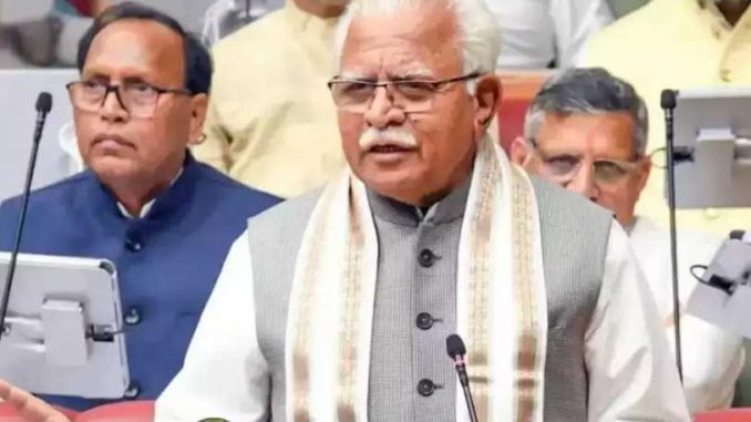 Unemployed youth in Haryana, youth will get jobs, CM Manohar Lal announced