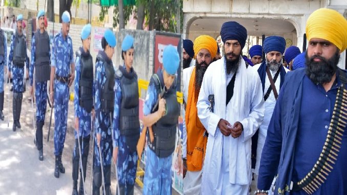 Just now: Holidays of Punjab Police cancelled, Akal Takht meeting begins regarding Amritpal, heavy security forces deployed