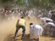 Ghulam, the shooter of Mafia Atiq, was buried, funeral prayer held on the middle of the road, hundreds of people present