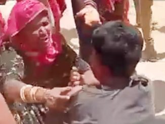 Rajasthan: Lover kidnaps married woman, then thrashes both of them in public