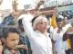 Slogans of Atiq Ahmed Amar Rahe raised after the prayer of goodbye in Patna