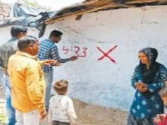 People were surprised to see the Red Cross mark on 150 houses in this district of Rajasthan.