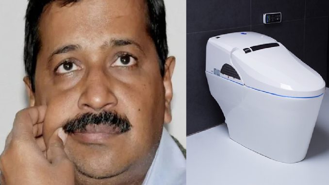Kejriwal uses this thing while washing backyard in Sheeshmahal, you will be surprised to know