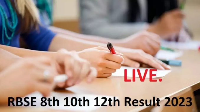 RBSE 8th 10th 12th Result 2023: Check Rajasthan Board 8th result directly from this link