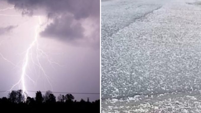 Continuation of rain and hailstorm continues in Rajasthan, today alert regarding these districts