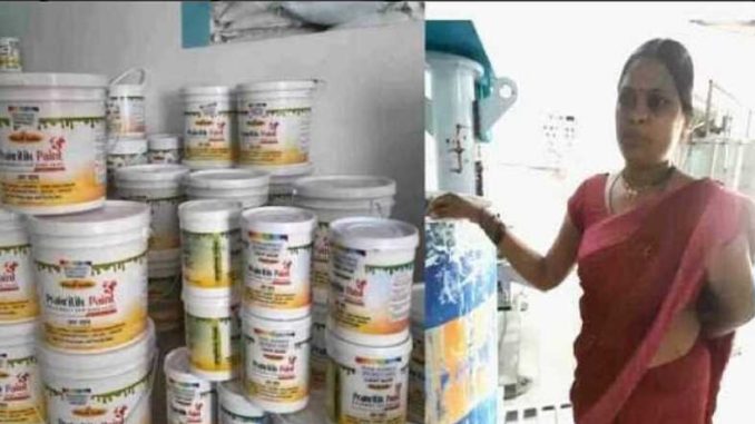 Chhattisgarh in Chhattisgarh: Paints made of cow dung giving competition to multinational companies, demand increased due to this specialty