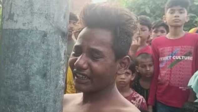 Taliban face of crowd seen in Bihar, accused of theft tied to a pole and beaten for hours