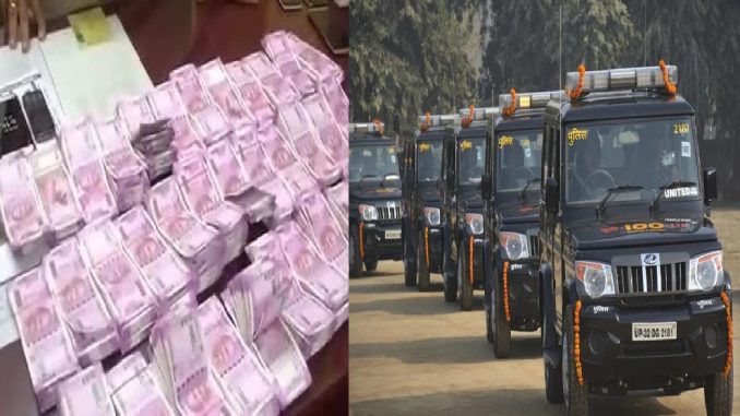 When the bank reached with 3 crore notes of 2-2 thousand, there was a stir, the police of many police stations...