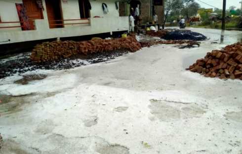 Dangerous mood of the weather, there will be heavy rain in many districts of Madhya Pradesh, everything covered with hail