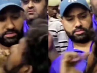 IPL 2023: 'Kiss' asked from Rohit Sharma, captain's reaction will surprise you
