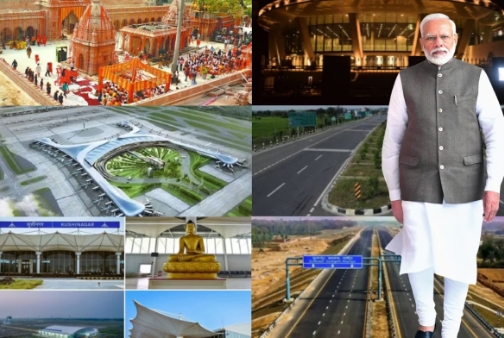 Picture of UP changing with 13 expressways and 5 major airports, rejuvenation from Kashi to Kushinagar
