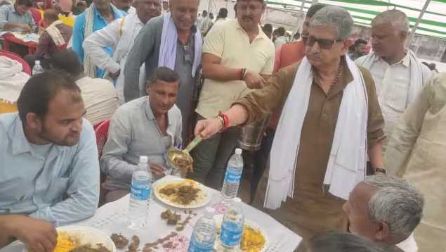 Why is the BJP's digestion in Bihar upset due to Lalan Singh's meat-rice feast?