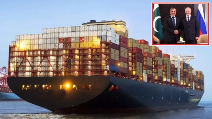 For the first time a cargo ship reached Pakistan directly from Russia, is Putin deceiving India under the guise of friendship?