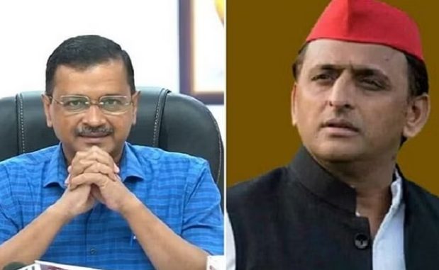 Delhi Chief Minister Arvind Kejriwal will meet Akhilesh Yadav in Lucknow today, Front against Center