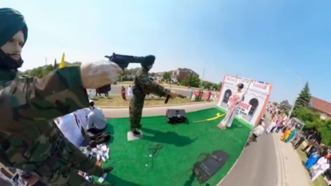 Khalistani supporters take out parade in Canada, including tableau depicting Indira Gandhi's assassination
