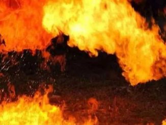 Fierce fire caused by cylinder blast in Bihar, more than 48 houses burnt to ashes