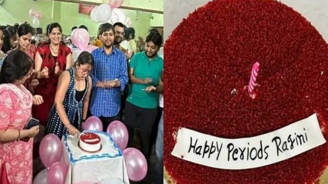 Unique initiative in Uttarakhand, family members cut cake on daughter's first period l