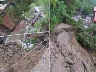 Landslide in Himachal's Kasauli, two buildings damaged; Kimmughat-Chakki Mod road also closed