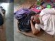 Video of teacher sleeping in government school in Madhya Pradesh goes viral, children's bags made pillow, notice issued