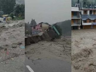 Destruction due to severe flood in Kinnaur, three houses washed away; 50 people trapped in the drain for three days