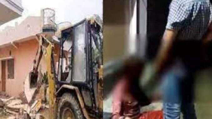 In Madhya Pradesh, a young man had to urinate heavily, CM Shivraj Singh made a bulldozer run