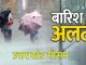 Rains will continue in Uttarakhand, orange-yellow alert issued in many districts