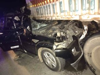 Seven people, including five women, were killed in a collision between an uncontrolled Scorpio and a container in Bihar's Rohtas district. Two children are also included in the dead. All the deceased were residents of Kudari village under Sadar police station area of Kaimur district.