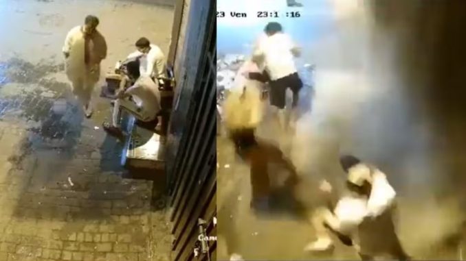 More than 2000 people died in the disaster, the scene was captured in CCTV a few seconds ago - watch video