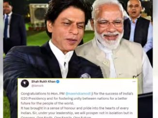When Shahrukh Khan recited ballads in praise of PM Modi, fans went into shock and started abusing.