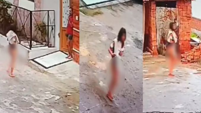 The country was shocked by the gruesome rape: The girl was soaked in blood and without clothes and kept wandering for hours, people kept watching - see here