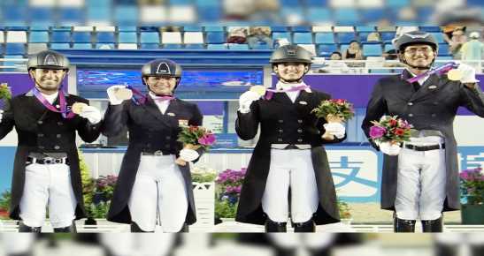 India created history, won gold medal in horse riding after 41 years