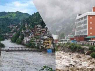Rain showed its fierce form in Himachal, 128 roads closed; Yellow alert issued